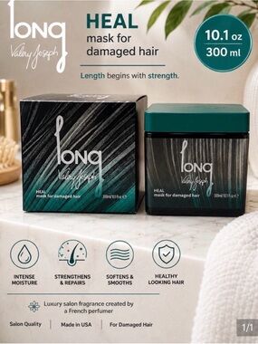 Long by Valery Joseph Heal Mask for Damaged Hair